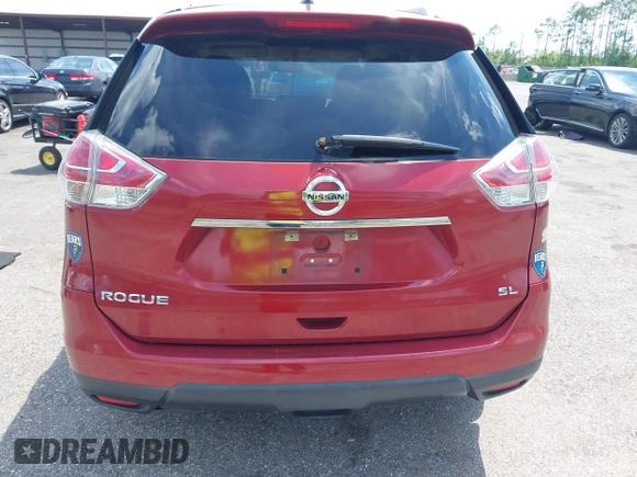 2015 Nissan Rogue S with VIN 5N1AT2MT5FC920589, listed as a IAAI auction lot 42050035 with 125,544 mi miles. Bid and sale history available at carsss.com. Image 16.