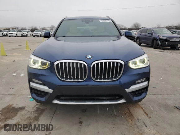 2019 BMW X3 sDrive30i with VIN 5UXTR7C5XKLE98200, listed as a Copart auction lot 44036615 with 75,956 mi miles and Clean Title. Bid and sale history available at carsss.com. Image 5.
