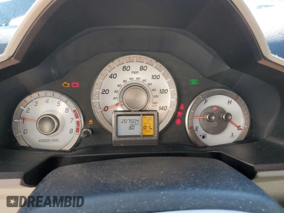2013 Honda Pilot EX-L with VIN 5FNYF4H52DB054769, listed as a Copart auction lot 42938675 with 207,504 mi miles and Salvage Title. Bid and sale history available at DreamBid. Image 9.