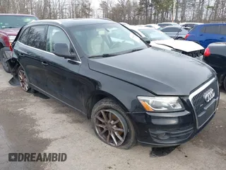 2012 Audi Q5 2.0T Premium Plus with VIN WA1LFAFPXCA018942, listed as a IAAI auction lot 39391298 with 1 mi miles. Bid and sale history available at carsss.com. Image 1.