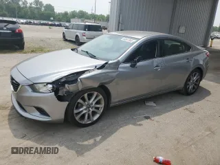 2014 Mazda 6 i Touring with VIN JM1GJ1V6XE1117875, listed as a Copart auction lot 60841365 with 201,670 mi miles and Salvage title. Bid and sale history available at DreamBid. Image 1.