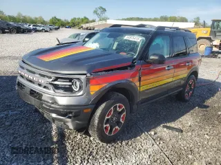 2024 Ford Bronco with VIN 3FMCR9K64RRE33001, listed as a Copart auction lot 52875415 with 18,804 mi miles and Salvage title. Bid and sale history available at DreamBid. Image 1.
