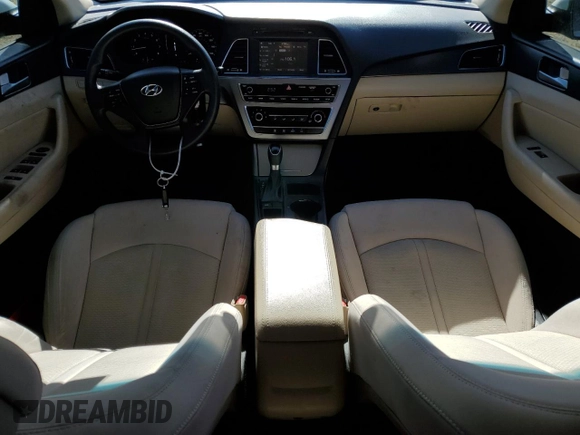 2017 Hyundai Sonata Sport with VIN 5NPE34AF1HH504434, listed as a Copart auction lot 44052835 with 115,837 mi miles and Salvage Title. Bid and sale history available at DreamBid. Image 8.