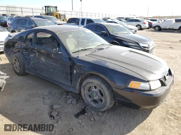 2000 Ford Mustang with VIN 1FAFP4044YF256429, listed as a Copart auction lot 44818895 with Not provided miles and Salvage title. Bid and sale history available at DreamBid. Image 4.