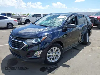2020 Chevrolet Equinox LS with VIN 3GNAXHEVXLS596886, listed as a IAAI auction lot 42031935 with 98,693 mi miles and . Bid and sale history available at DreamBid. Image 17.