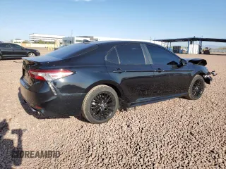 2020 Toyota Camry SE with VIN 4T1G11AK3LU308886, listed as a Copart auction lot 52181765 with 89,999 mi miles and Salvage Title. Bid and sale history available at carsss.com. Image 3.