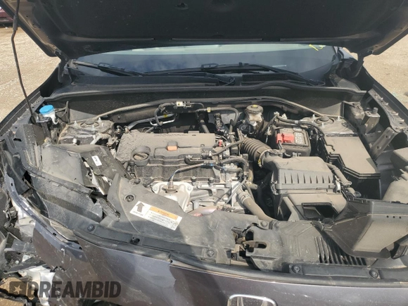 2024 Honda HR-V EX-L with VIN 3CZRZ2H72RM746142, listed as a Copart auction lot 59105515 with 10,962 mi miles and Salvage title. Bid and sale history available at DreamBid. Image 11.
