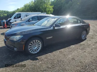 2012 BMW 7 Series 750Li xDrive with VIN WBAKC8C57CC435118, listed as a Copart auction lot 63161825 with 126,635 mi miles and Clean title. Bid and sale history available at DreamBid. Image 1.