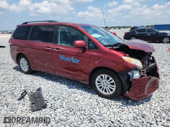 2012 Toyota Sienna XLE AAS с VIN 5TDYK3DC9CS242080, выставлен на аукционе Copart как лот 58374845 с пробегом 152 411 миль миль и Списание • Salvage title. История ставок и продаж доступна на DreamBid. Изображение 4.