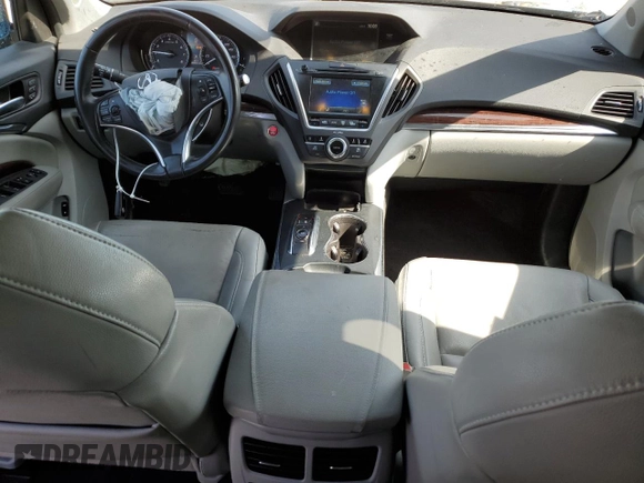 2016 Acura MDX w/Tech with VIN 5FRYD3H42GB006652, listed as a Copart auction lot 51075875 with 146,451 mi miles and Salvage Title. Bid and sale history available at carsss.com. Image 8.