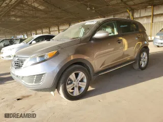 2012 Kia Sportage LX with VIN KNDPB3A20C7322451, listed as a Copart auction lot 47811795 with 143,537 mi miles and Salvage Title. Bid and sale history available at carsss.com. Image 1.
