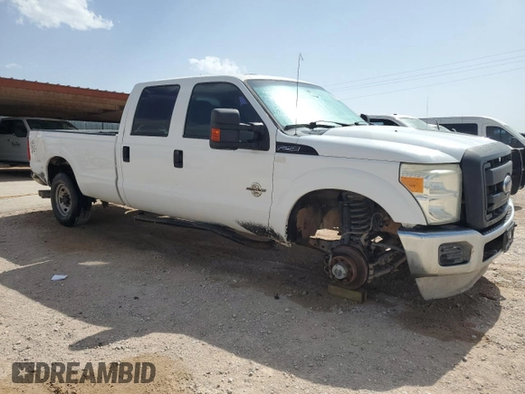 2012 Ford F-250 XL with VIN 1FT7W2BT7CEA67069, listed as a Copart auction lot 54526685 with 225,845 mi miles and Clean Title. Bid and sale history available at DreamBid. Image 4.