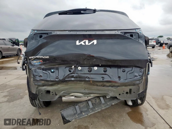 2024 Kia Sportage SX-Prestige with VIN 5XYK53DFXRG206007, listed as a Copart auction lot 60533105 with 6,973 mi miles and Salvage title. Bid and sale history available at DreamBid. Image 6.