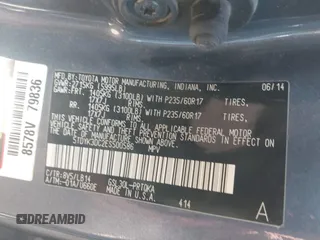 2014 Toyota Sienna XLE with VIN 5TDYK3DC2ES500586, listed as a IAAI auction lot 41995867 with 148,861 mi miles and . Bid and sale history available at DreamBid. Image 9.