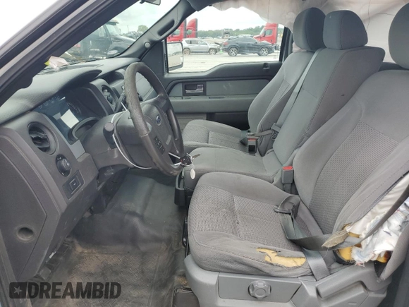2013 Ford F-150 with VIN 1FTVW1CF2DKD26435, listed as a Copart auction lot 63986444 with 43,233 mi miles and Salvage title. Bid and sale history available at DreamBid. Image 7.