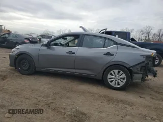 2024 Nissan Sentra S with VIN 3N1AB8BV6RY288487, listed as a Copart auction lot 51059505 with 33,195 mi miles and Salvage Title. Bid and sale history available at carsss.com. Image 2.