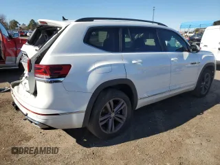 2021 Volkswagen Atlas SE with VIN 1V2PR2CA3MC562630, listed as a Copart auction lot 36489233 with 41,996 mi miles and Salvage title. Bid and sale history available at DreamBid. Image 3.