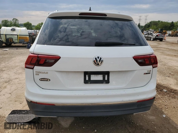 2018 Volkswagen Tiguan SEL with VIN 3VV2B7AX5JM161449, listed as a Copart auction lot 59318875 with 73,343 mi miles and Salvage title. Bid and sale history available at DreamBid. Image 6.