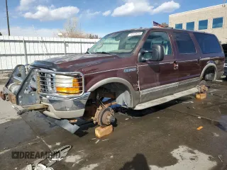 2000 Ford Excursion Limited с VIN 1FMNU43S7YEB85589, выставлен на аукционе Copart как лот 43738255 с пробегом 233 688 миль миль и Списание • Salvage title. История ставок и продаж доступна на DreamBid. Изображение 1.