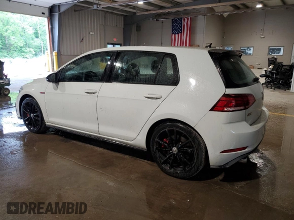 2019 Volkswagen GTI S z VIN 3VW5T7AU7KM010447, wystawiony jako Copart lot #57136835 z przebiegiem 19 613 mil mil oraz Szkoda całkowita • Salvage title. Historia ofert i sprzedaży dostępna na DreamBid. Obrazek 2.
