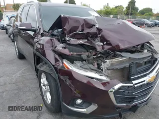 2018 Chevrolet Traverse LT Cloth with VIN 1GNERGKW0JJ263209, listed as a IAAI auction lot 42294170 with 115,619 mi miles and . Bid and sale history available at DreamBid. Image 6.