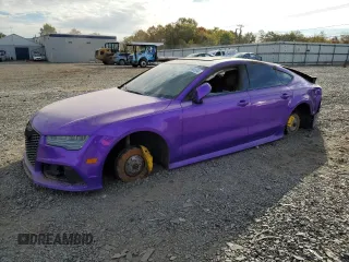 2017 Audi RS 7 Prestige z VIN WUAWAAFC8HN901181, wystawiony jako Copart lot #75996534 z przebiegiem Nie podano mil oraz Szkody całkowita. Historia ofert i sprzedaży dostępna na DreamBid. Obrazek 1.