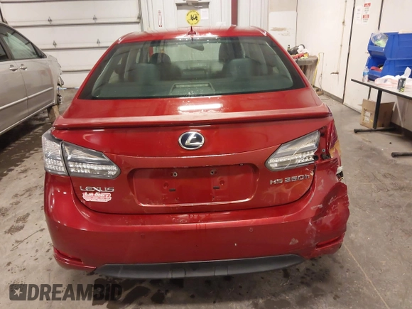 2010 Lexus HS 250h z VIN JTHBB1BA3A2005521, wystawiony jako IAAI lot #41817775 z przebiegiem 233 086 mil mil oraz . Historia ofert i sprzedaży dostępna na DreamBid. Obrazek 16.