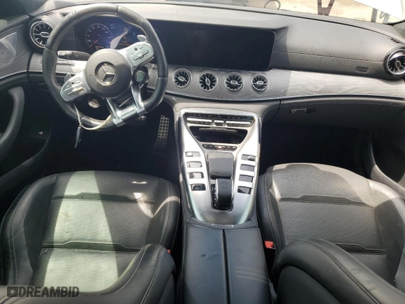 2020 Mercedes-Benz AMG GT with VIN W1K7X6BBXLA016500, listed as a Copart auction lot 56419384 with 34,999 mi miles and Salvage Title. Bid and sale history available at carsss.com. Image 8.