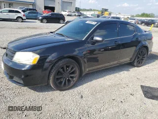 2013 Dodge Avenger SXT z VIN 1C3CDZCB8DN716094, wystawiony jako Copart lot #54938675 z przebiegiem 158 218 mil mil oraz Szkoda całkowita • Salvage title. Historia ofert i sprzedaży dostępna na DreamBid. Obrazek 1.