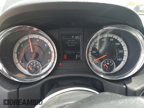 2012 Dodge Durango R/T with VIN 1C4SDJCT8CC301577, listed as a Copart auction lot 55934735 with 127,691 mi miles and Salvage title. Bid and sale history available at DreamBid. Image 9.
