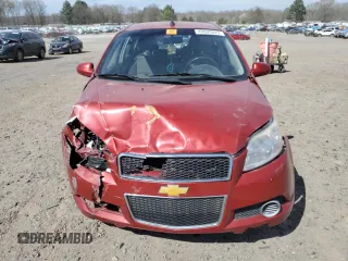 2009 Chevrolet Aveo 1LT with VIN KL1TD66EX9B301097, listed as a Copart auction lot 49600825 with 130,399 mi miles and Salvage title. Bid and sale history available at DreamBid. Image 5.