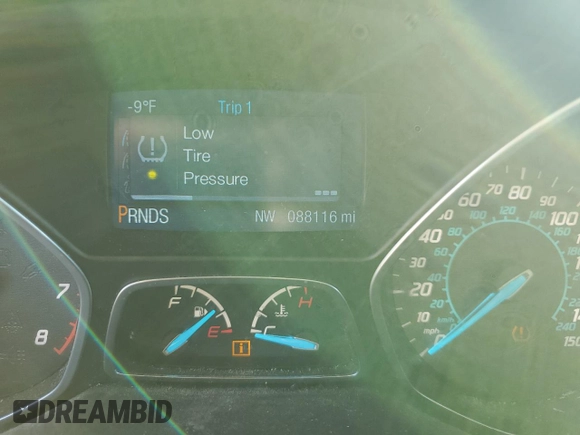 2014 Ford Escape SE with VIN 1FMCU0GX9EUD75031, listed as a Copart auction lot 79860204 with 88,116 mi miles and Salvage Title. Bid and sale history available at carsss.com. Image 9.