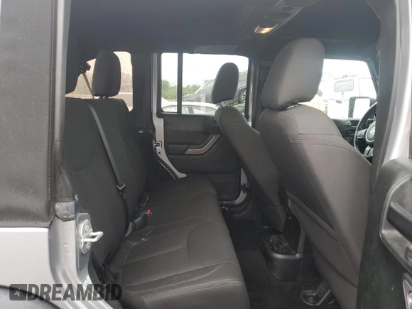 2017 Jeep Wrangler Unlimited Sport with VIN 1C4BJWDG1HL754907, listed as a Copart auction lot 56607585 with 66,324 mi miles and Salvage title. Bid and sale history available at DreamBid. Image 10.