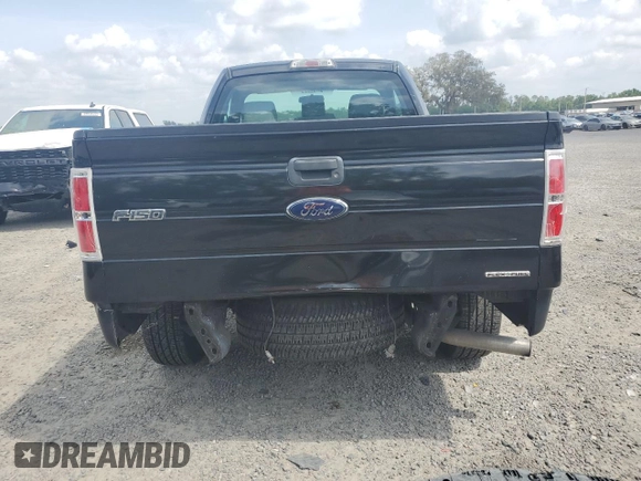 2013 Ford F-150 XL with VIN 1FTMF1CF8DKD40156, listed as a Copart auction lot 50408735 with 120,437 mi miles and Salvage title. Bid and sale history available at DreamBid. Image 6.