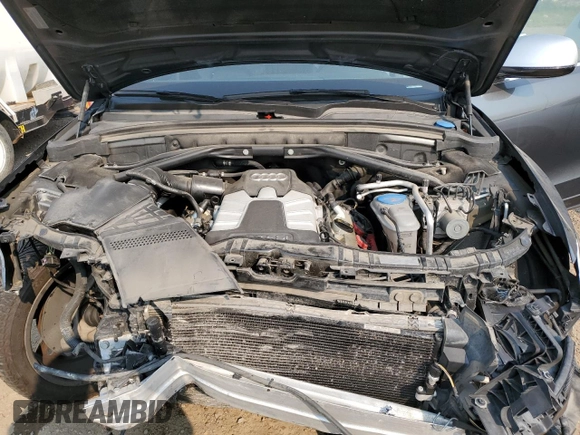 2016 Audi SQ5 3.0T Technik with VIN WA1LCAFP9GA032281, listed as a Copart auction lot 60234744 with 0 mi miles and Salvage Title. Bid and sale history available at carsss.com. Image 12.