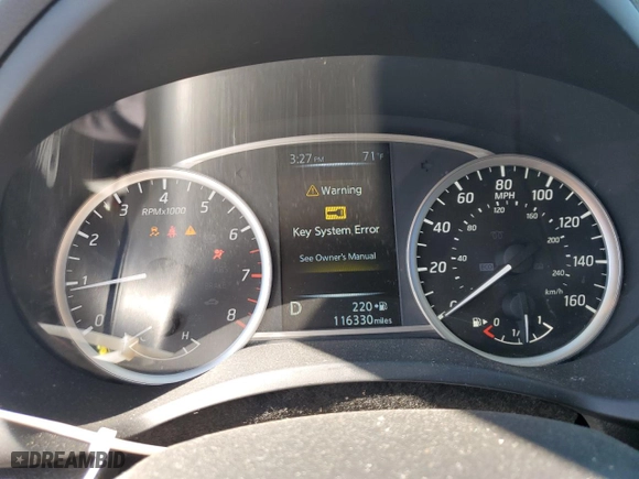 2017 Nissan Sentra S with VIN 3N1AB7AP3HY281184, listed as a Copart auction lot 48310875 with 116,330 mi miles and Salvage Title. Bid and sale history available at carsss.com. Image 9.