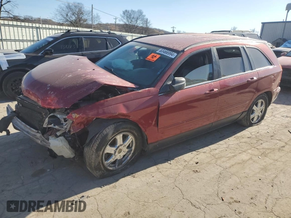 2005 Chrysler Pacifica Touring with VIN 2C8GF68425R408745, listed as a Copart auction lot 83466994 with 295,412 mi miles and Salvage Title. Bid and sale history available at DreamBid. Image 1.