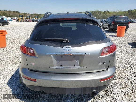 2008 Infiniti FX with VIN JNRAS08W18X204669, listed as a Copart auction lot 50875125 with 179,900 mi miles and Salvage title. Bid and sale history available at DreamBid. Image 6.