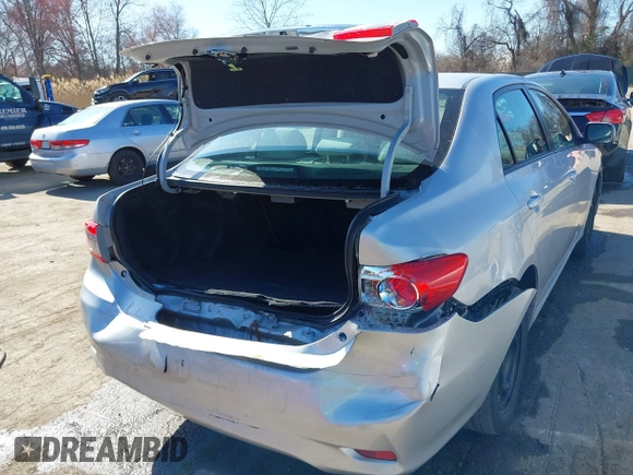 2011 Toyota Corolla L with VIN 2T1BU4EE9BC597358, listed as a IAAI auction lot 41815778 with 142,747 mi miles. Bid and sale history available at carsss.com. Image 17.
