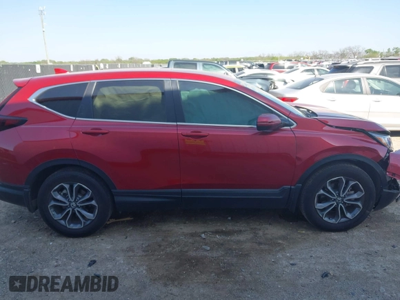 2022 Honda CR-V EX-L z VIN 5J6RW1H80NA007810, wystawiony jako IAAI lot #41994443 z przebiegiem 18 791 mil mil oraz . Historia ofert i sprzedaży dostępna na DreamBid. Obrazek 13.