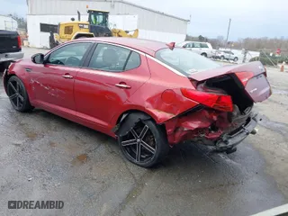 2013 Kia Optima EX with VIN 5XXGN4A76DG237177, listed as a IAAI auction lot 41744981 with 128,605 mi miles. Bid and sale history available at carsss.com. Image 3.