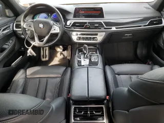 2019 BMW 7 Series 740i with VIN WBA7E2C53KB216819, listed as a Copart auction lot 76676013 with 60,928 mi miles. Bid and sale history available at carsss.com. Image 8.