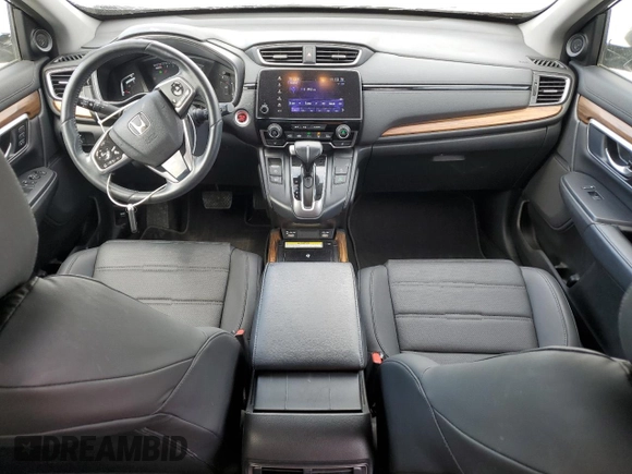 2020 Honda CR-V Touring with VIN 7FARW2H96LE020025, listed as a Copart auction lot 53718965 with 37,906 mi miles and Salvage title. Bid and sale history available at DreamBid. Image 8.