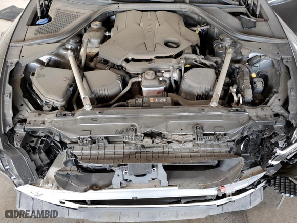 2023 Genesis G80 3.5T Sport with VIN KMTGB4SD3PU166629, listed as a Copart auction lot 44778415 with 23,391 mi miles and Salvage Title. Bid and sale history available at carsss.com. Image 11.