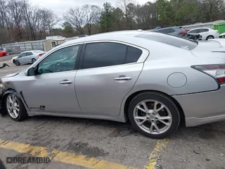 2014 Nissan Maxima 3.5 S with VIN 1N4AA5AP3EC463238, listed as a IAAI auction lot 41247859 with 1 mi miles. Bid and sale history available at carsss.com. Image 14.
