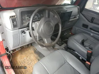 1997 Jeep Wrangler SE with VIN 1J4FY29PXVP415639, listed as a Copart auction lot 47556925 with 134,756 mi miles and Salvage Title. Bid and sale history available at carsss.com. Image 8.
