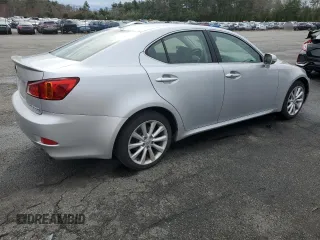 2010 Lexus IS 250 with VIN JTHCF5C26A5043749, listed as a Copart auction lot 51842205 with 175,930 mi miles and Salvage Title. Bid and sale history available at carsss.com. Image 3.
