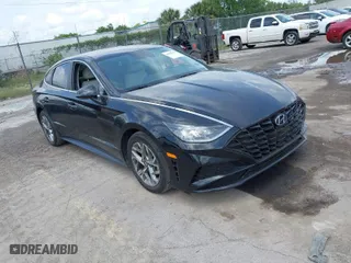 2022 Hyundai Sonata SEL with VIN KMHL64JA2NA217007, listed as a IAAI auction lot 41882672 with 34,979 mi miles. Bid and sale history available at carsss.com. Image 1.