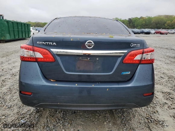 2014 Nissan Sentra SV with VIN 3N1AB7AP8EL613466, listed as a Copart auction lot 51467775 with 100,809 mi miles and Clean Title. Bid and sale history available at carsss.com. Image 6.