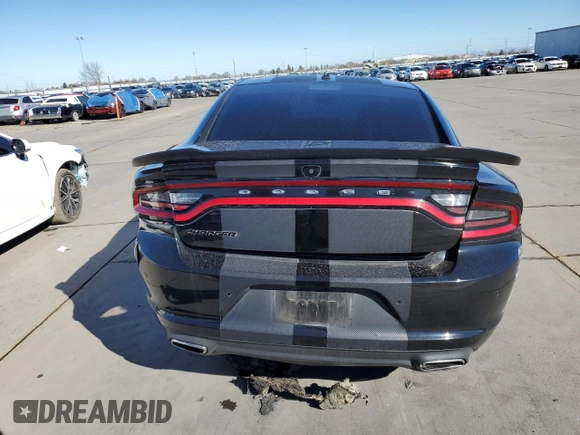 2019 Dodge Charger SXT with VIN 2C3CDXBG1KH553523, listed as a Copart auction lot 46865175 with 112,507 mi miles and Salvage Title. Bid and sale history available at carsss.com. Image 6.